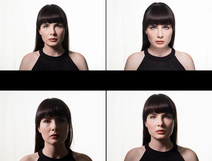 肖像拍照的4种根本打光法
